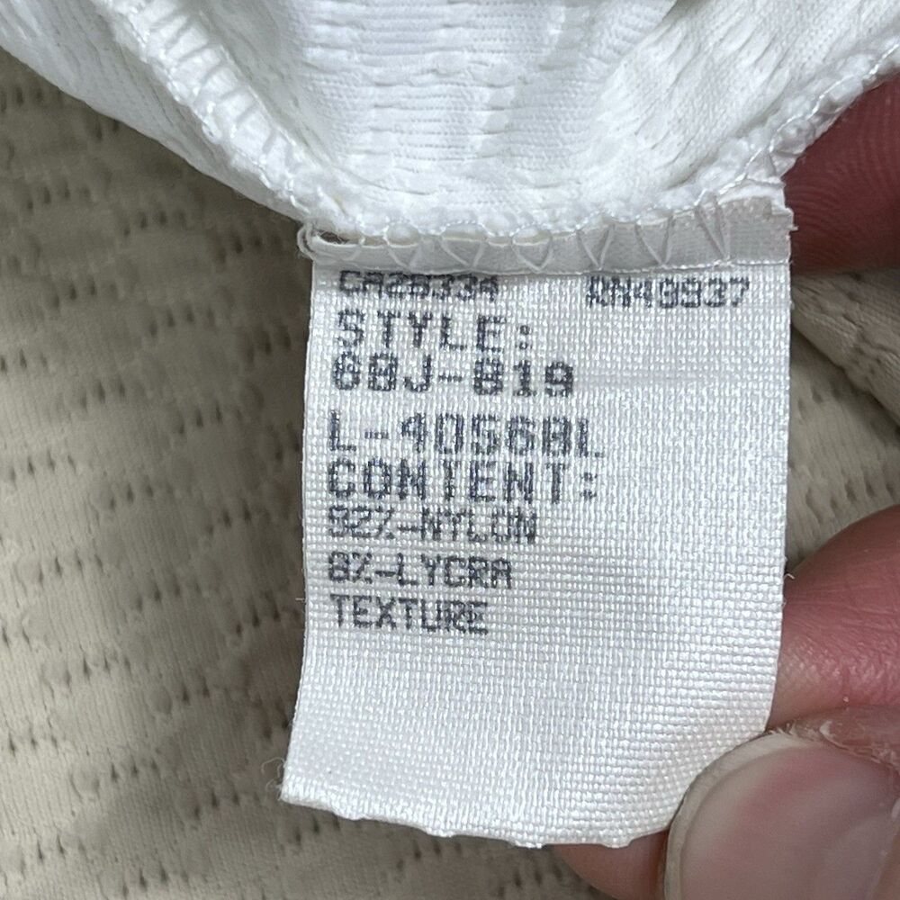 Tail Tech Golf Beige White Textured 1/4 Zip Long Sleeve Pullover Women’s Medium - Picture 8 of 10